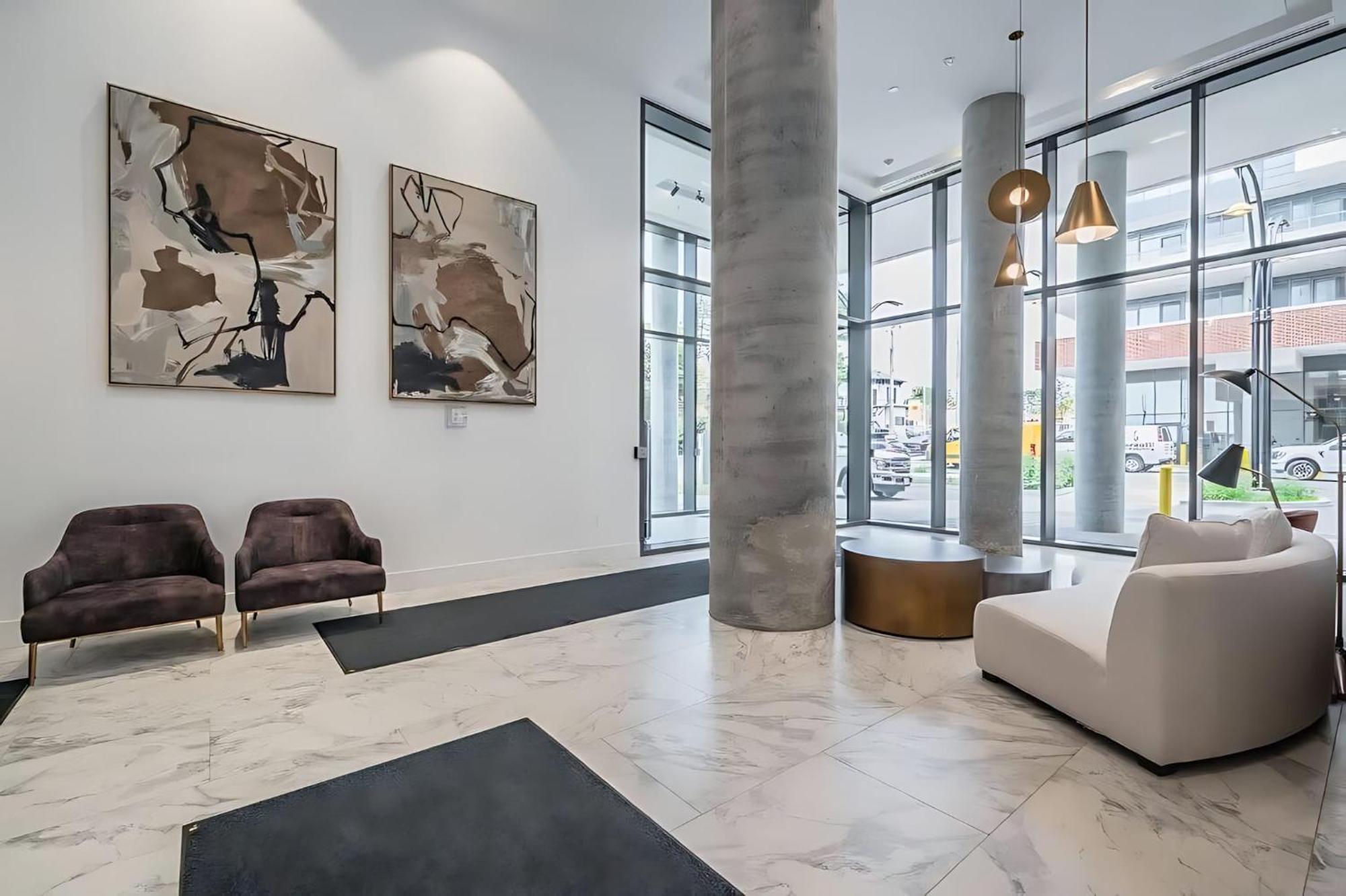 Luxury 1Br King Bed Unit - Private Balcony Leilighet Kitchener Eksteriør bilde